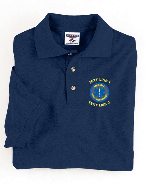 Medical First Responder Polo Embroidered #850 (image for) Medical First Responder Polo Embroidered #850